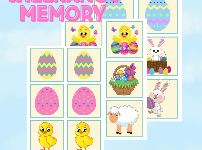 Gra MEMORY- WIELKANOC