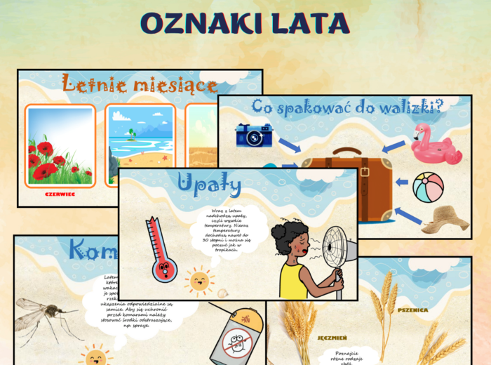 Prezentacja multimedialna OZNAKI LATA