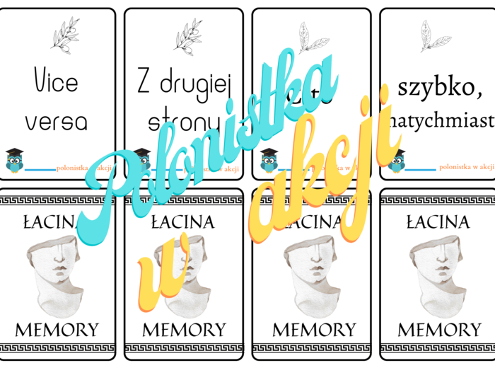 Memory ,,Powiedzenia łacińskie"
