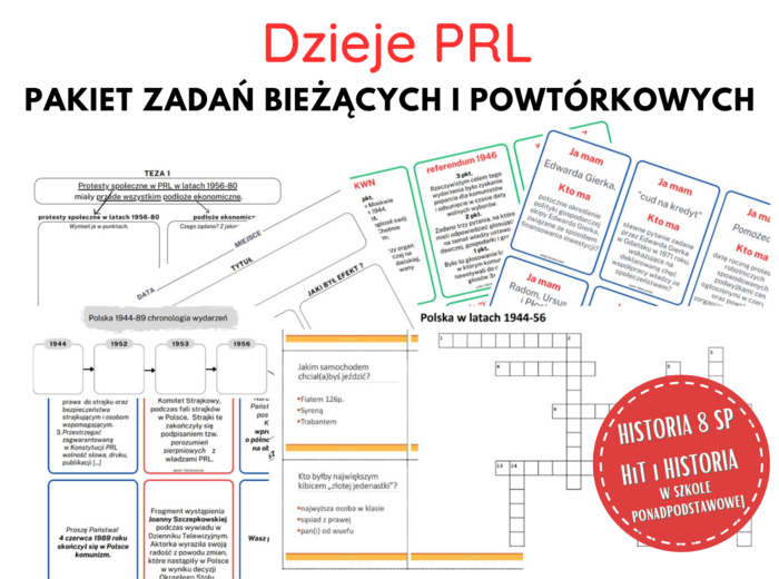 PRL - zadania bieżące i powtórzeniowe