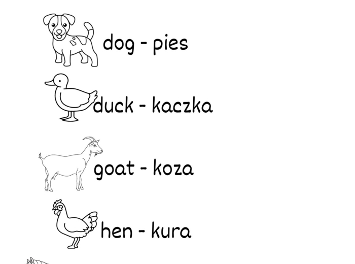 Bugs Team 2 Słowniczek do zeszytu dla ucznia