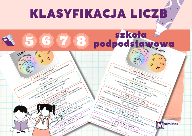 E8 Klasyfikacja liczb-notatka dla ucznia