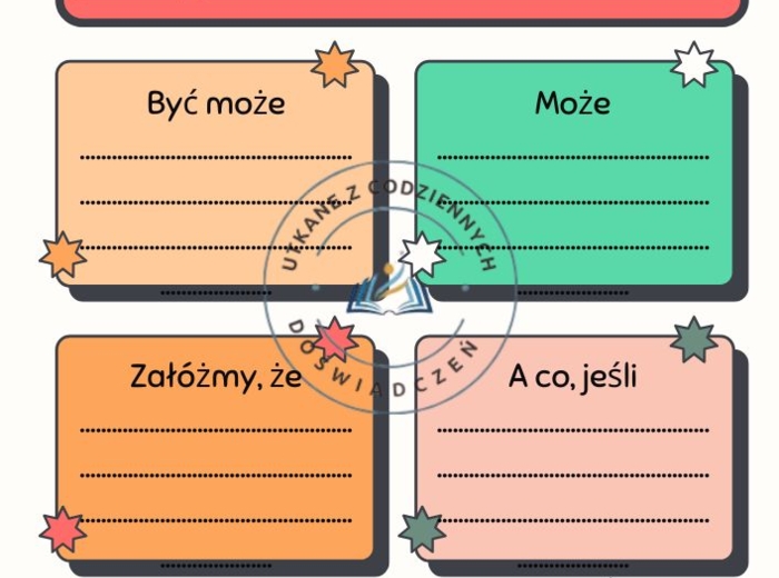 Ścieżki myślenia, czyli od przyczyny do konsekwencji- karty lekturowe na lekcji języka polskiego