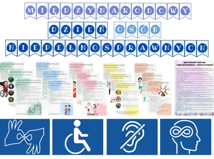 Międzynarodowy Dzień Osób Niepełnosprawnych - pakiet materiałów