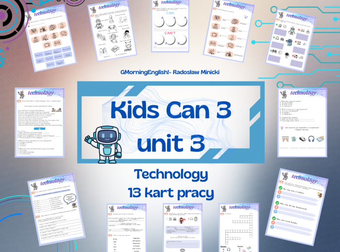 Kids can 3 unit 3 - technology