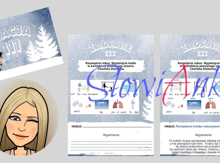 „Opowieść wigilijna” - STACJE ZADANIOWE