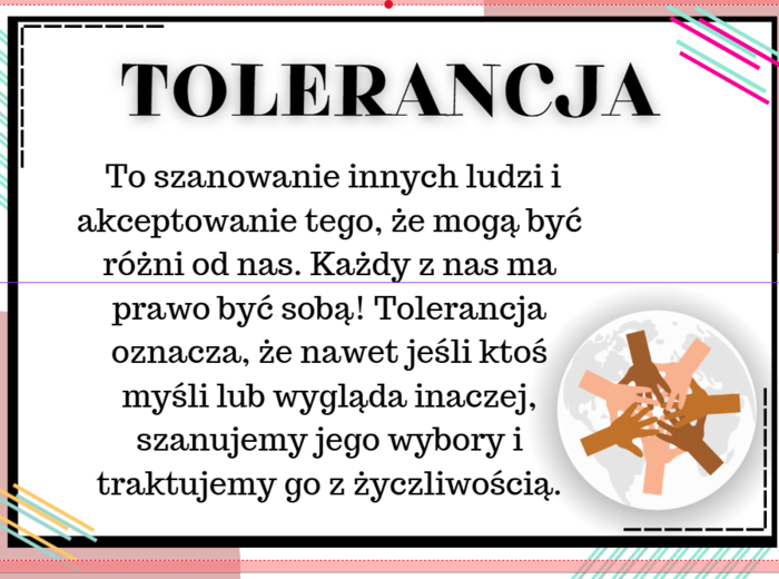 16 listopada Dzień Tolerancji, Tolerancja