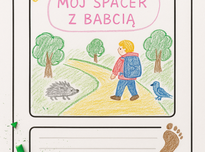 Karty pracy „Wędrówka przez las”