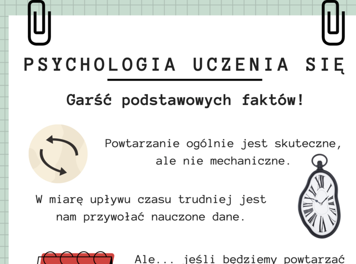Psychologia uczenia się - jak się uczyć?