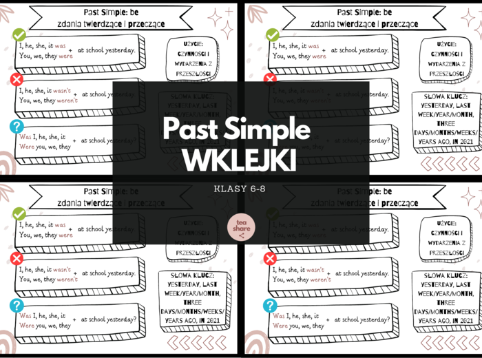 Past Simple - wklejki