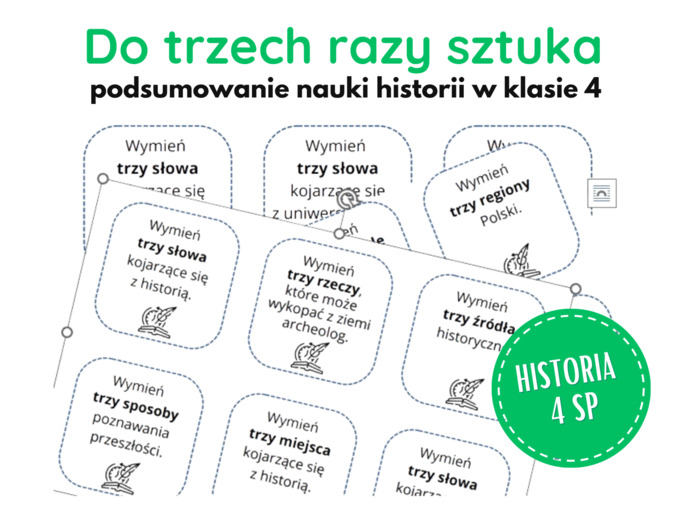 Do trzech razy sztuka - podsumowanie roku w klasie 4