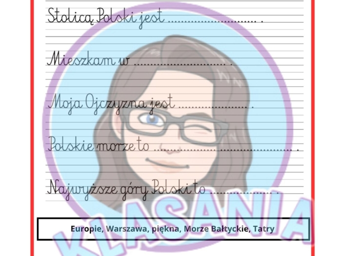 Święta majowe- klasa 1