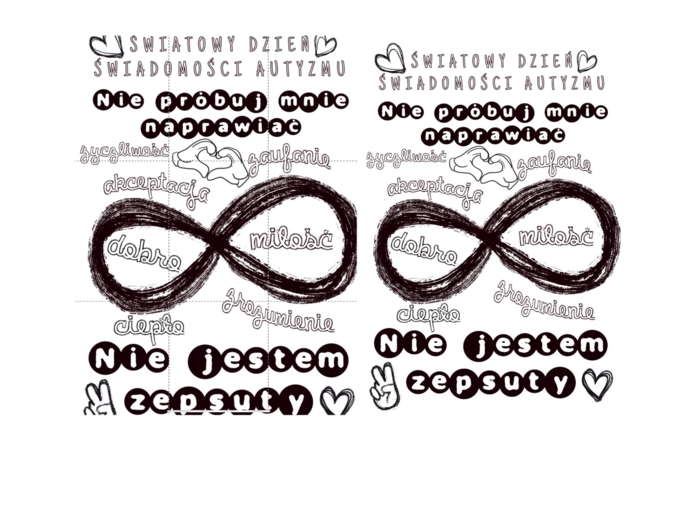 Światowy Dzień Autyzmu. Plakat XXL 9 części