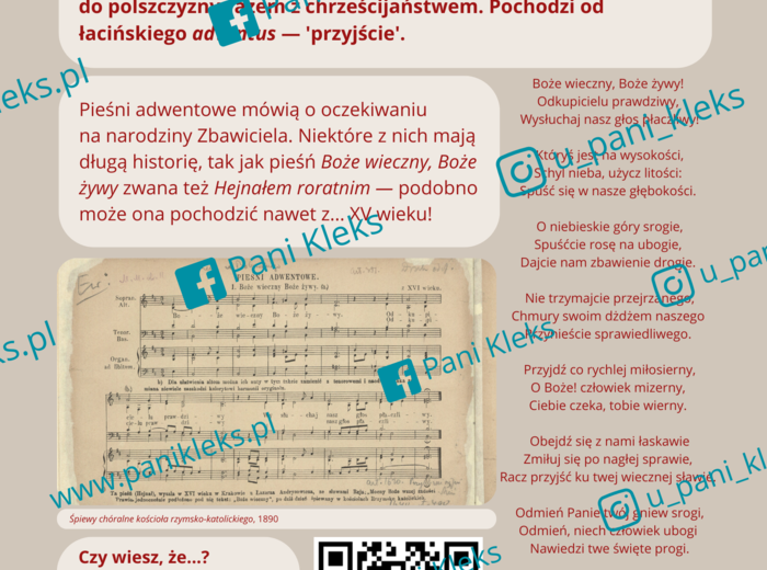 Literacki kalendarz adwentowy 2024