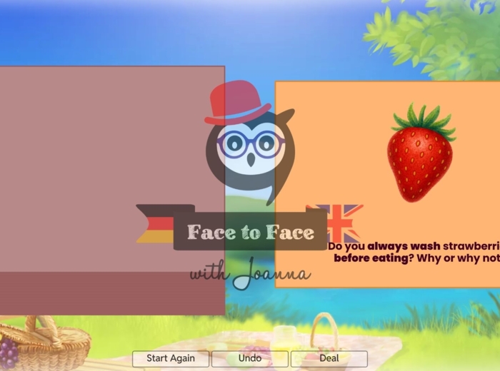 Karty do dyskusji i 3 Gry „Truskawkowe pytania“ – gra językowa na lato na ostatnie zajęcia A1+–B2