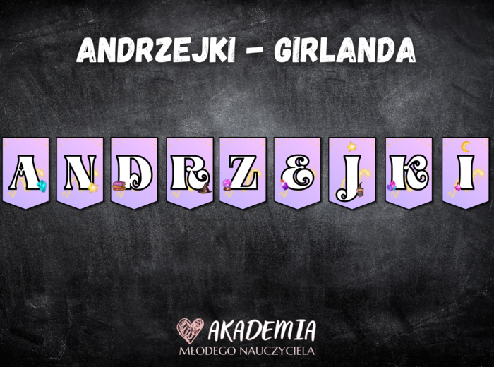 ANDRZEJKI GIRLANDA