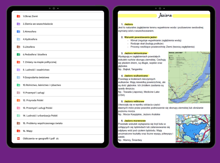Notatki maturalne - Geografia