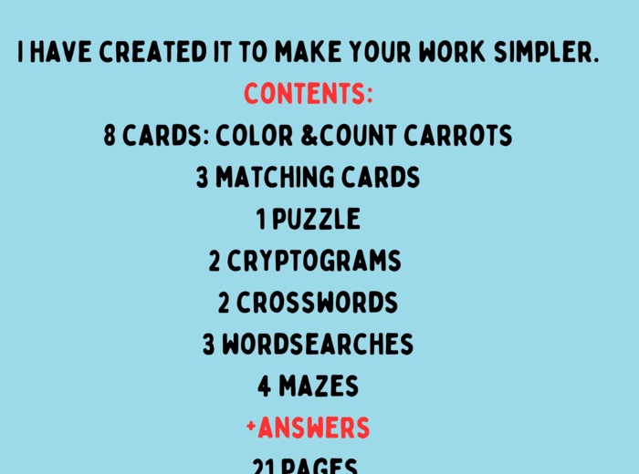 Spring Easter set of activities/ Wiosna Wielkanoc zestaw zadań dla przedszkola, na zajęcia rewalidadyjne/ rewalidacja indywidualna, dobre dla SPE