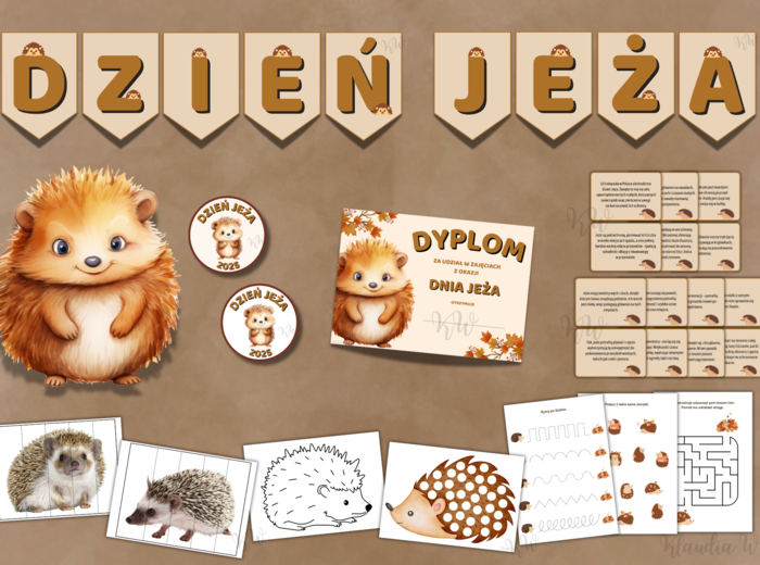 DZIEŃ JEŻA - ZESTAW
