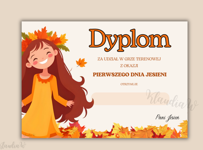 GRA TERENOWA - PIERWSZY DZIEŃ JESIENI