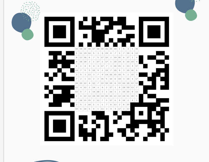 Układ krwionośny klasa 7 zakodowany w kodzie QR.