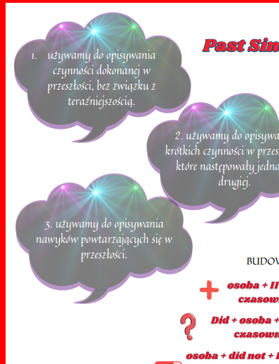 Czasy angielskie - czytanki i ćwiczenia