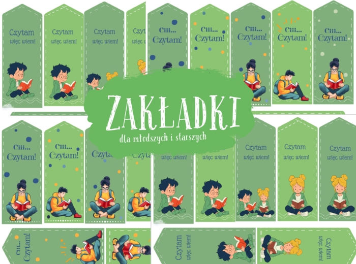 Zakładki dla dużych i małych