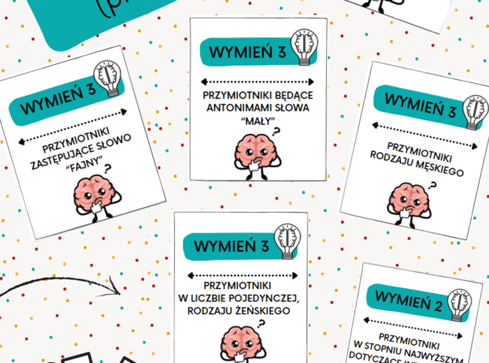 Gramatyczne 5 sekund - PRZYMIOTNIK