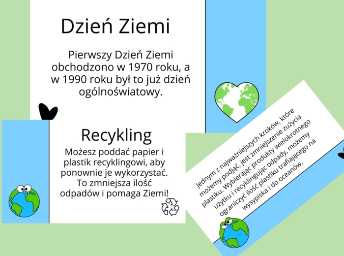 Dzień Ziemi, Plakat XXL, Prezentacja - Nasza Planeta