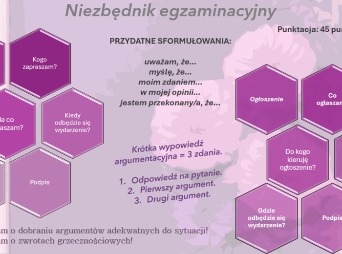 Niezbędnik egzaminacyjny E8 2025