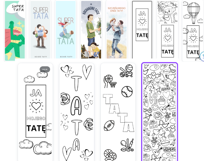 ZAKŁAKDA NA DZIEŃ OJCA