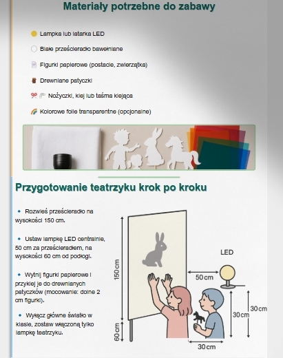 Zabawa w teatrzyk cieni