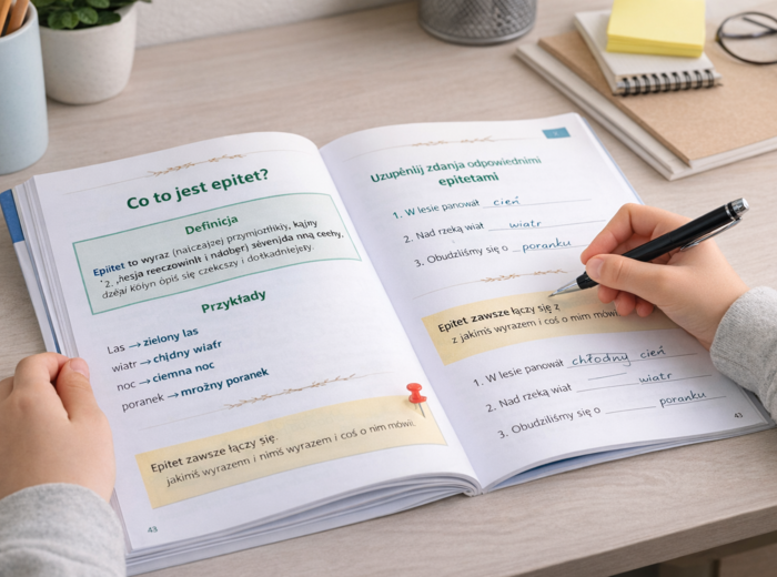 Epitet pod lupą: kompendium dla ucznia