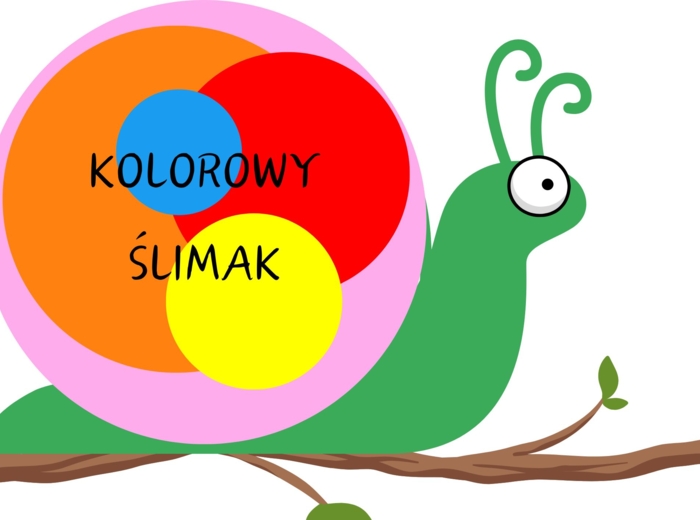 GRA EDUKACYJNA "KOLOROWY ŚLIMAK".