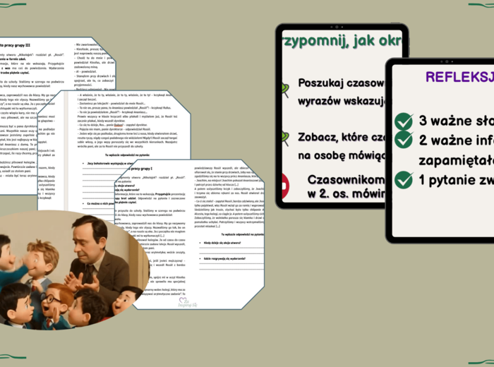 Mikołajek- opowiadanie "Rosół" klasa IV – prezentacja + karty pracy