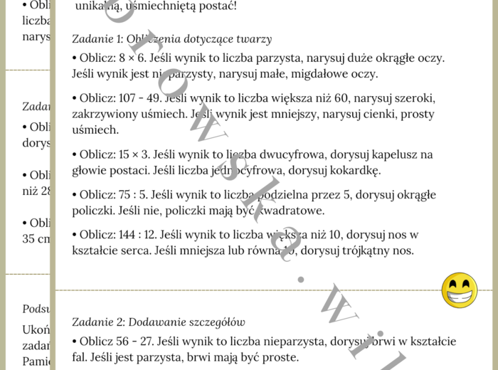 Światowy Dzień Uśmiechu- Matematyczny Uśmiech