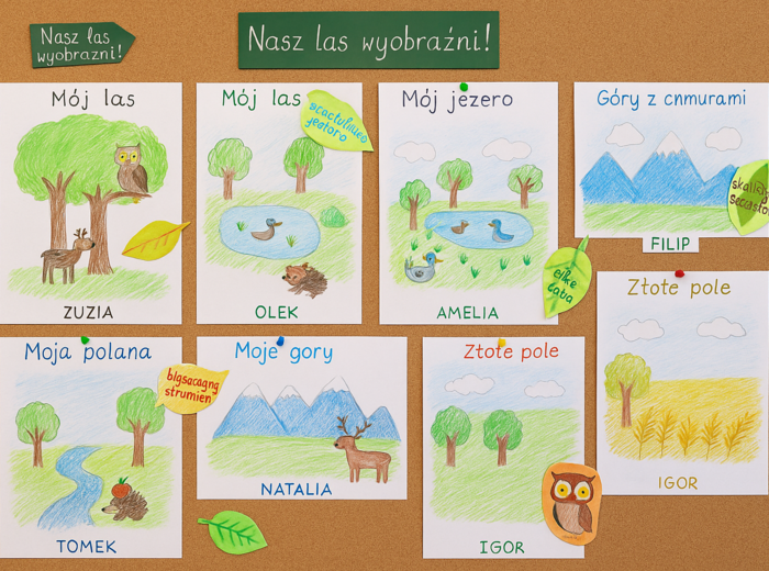 Scenariusz lekcji. Jan Twardowski "O lasach". [JĘZYK POLSKI]