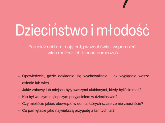 Wspomnienia na dzień Babci i Dziadka