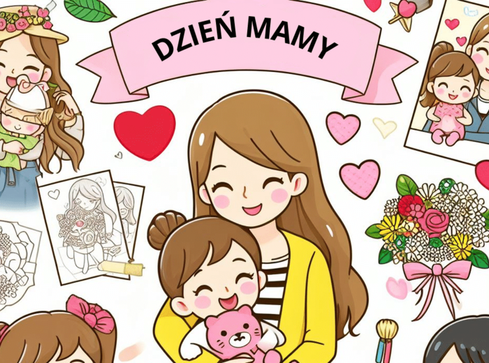 Plakat XXL z okazji Dnia Matki- 12x a4