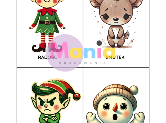 Kalendarz Adwentowy dla grupy przedszkolnej