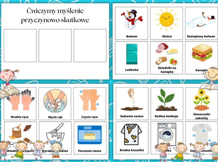 Ćwiczenia - myślenie przyczynowo skutkowe