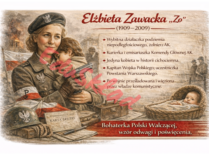 🌷 Zestaw plakatów edukacyjnych „Wybitne Polki” – Dzień Kobiet (8 marca)