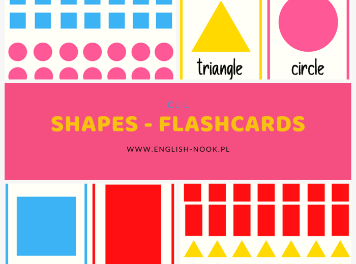 Kształty - flashcards