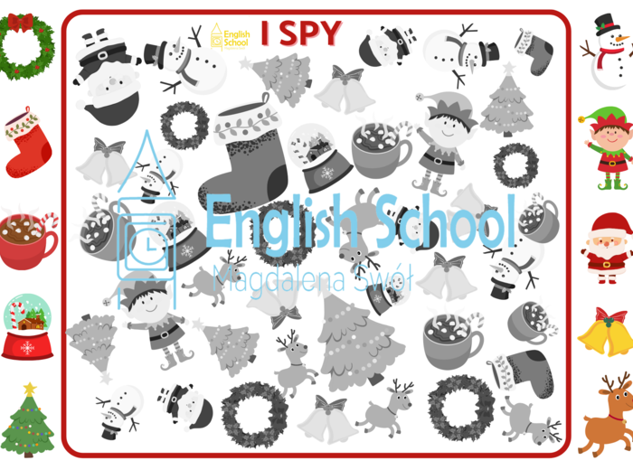 CHRISTMAS – Escape Room/ Stacje dydaktyczne (klasy 1-3)