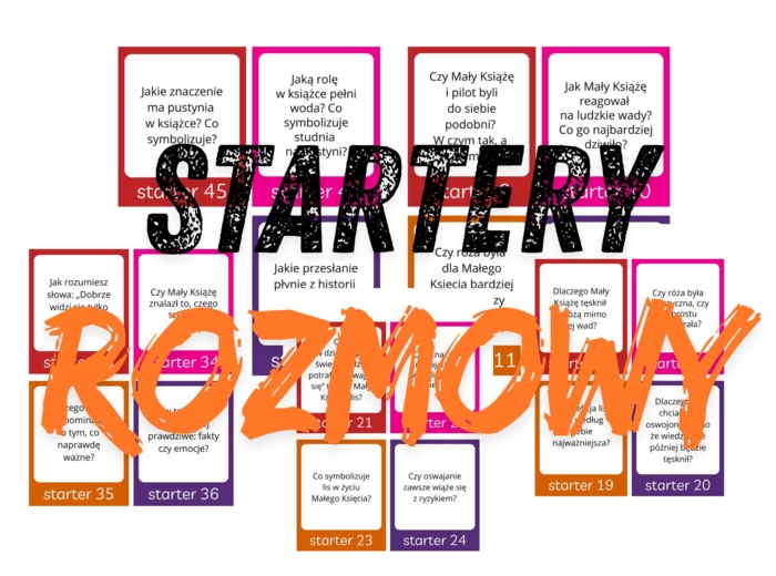 Startery rozmowy do lektury ,,Mały Książę"