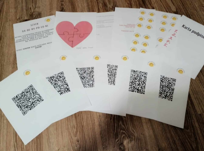 Gra korytarzowa "Podchody życzliwości"