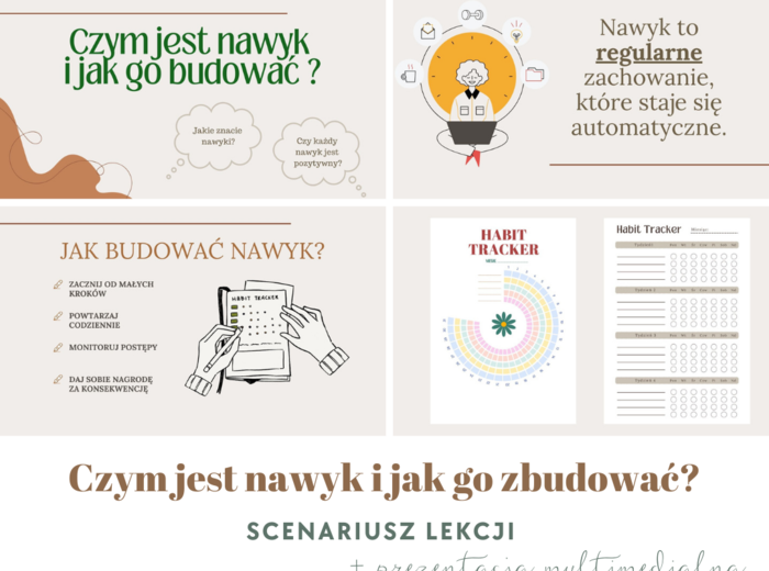 Czym jest nawyk i jak go budować? - scenariusz lekcji + materiały dodatkowe