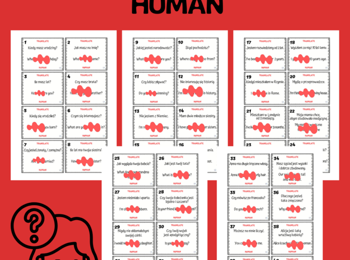 GUESS THE TRANSLATION: HUMAN