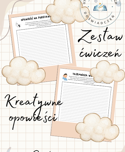 Zestaw ćwiczeń do kreatywnego pisania na lekcje języka polskiego w szkole podstawowej. Część 1