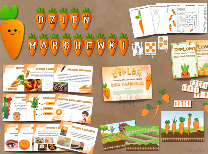 Dzień Marchewki - zestaw